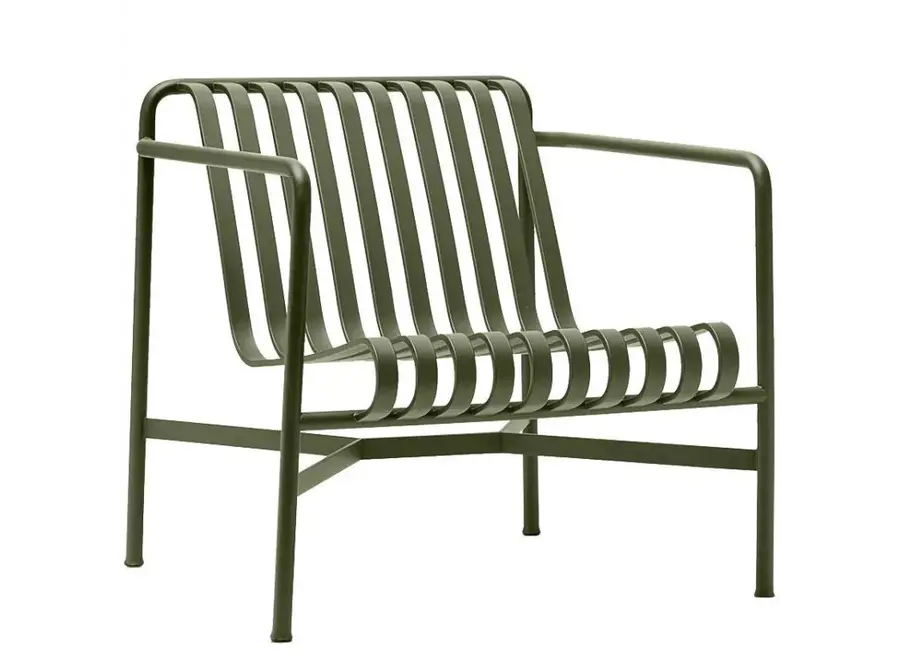 PALISSADE LOUNGE CHAIR / LOW / OLIVE