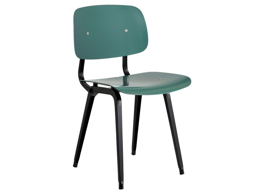 Revolt Black Powder Coated Steel - Petrol Green