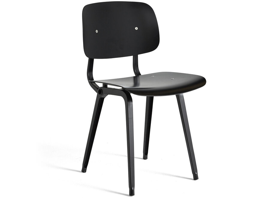 Revolt - Black Powder Coated Steel / Black / Felt Gliders