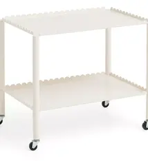 HAY Arcs Trolley - Low - Eggshell