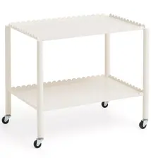 HAY Arcs Trolley - Low - Eggshell
