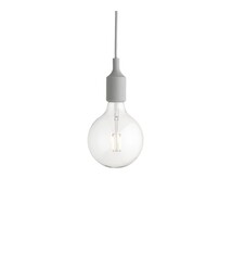 Muuto E27 PENDANT LAMP - Light Grey (verpakking zonder plafondkap)