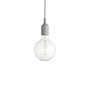 E27 PENDANT LAMP - Light Grey (verpakking zonder plafondkap)