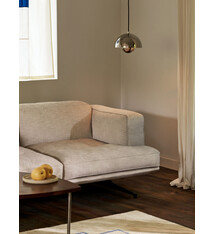 &Tradition Inland AV23 - L228 cm - Clay 0008/black Legs