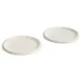 Barro Plate - Set of 2 - Ø24 - Off-White