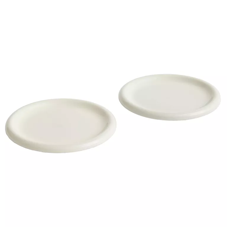 HAY Barro Plate - Set of 2 - Ø24 - Off-White