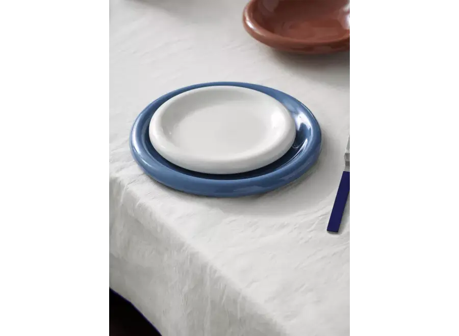 Barro Plate - Set of 2 - Ø24 - Off-White