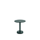 Muuto Linear Steel Coffee Table // Dark green //  Size: Ø 42 h: 47 CM