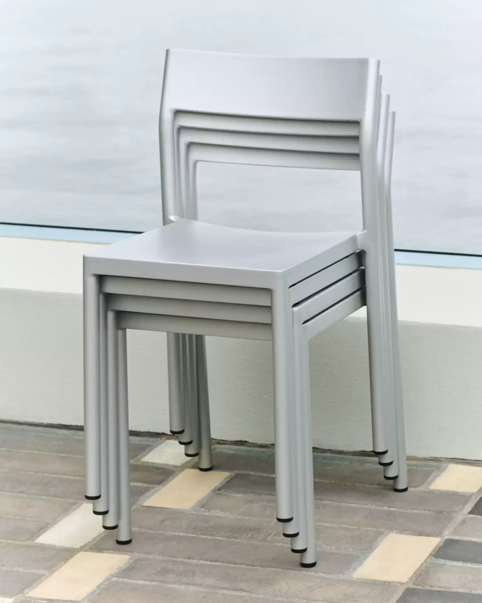 HAY Type Chair - Silver Grey