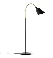 &Tradition Bellevue AJ7 vloerlamp Black & Brass