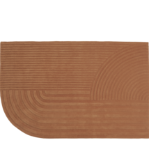 Muuto Relevo Rug - 200 x 300 cm - Burnt Orange