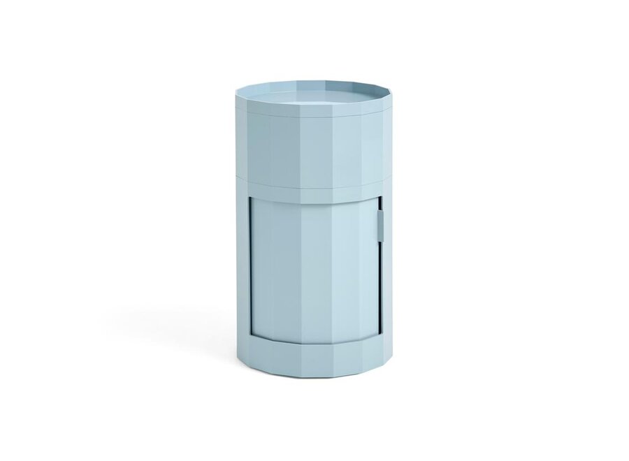 Facet Cabinet - High - Misty Blue