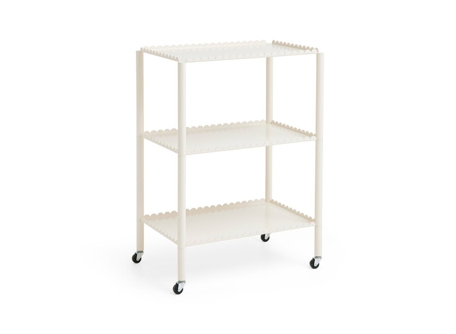 SHOWROOM // Arcs trolley / High / Eggshell