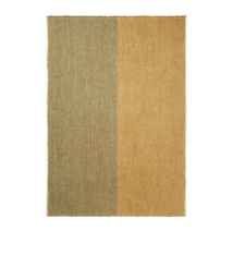 Ferm Living Pila Linen Throw // khaki / Aged Gold