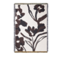 Cilla Tapestry Blanket // Off-white / Dark grape