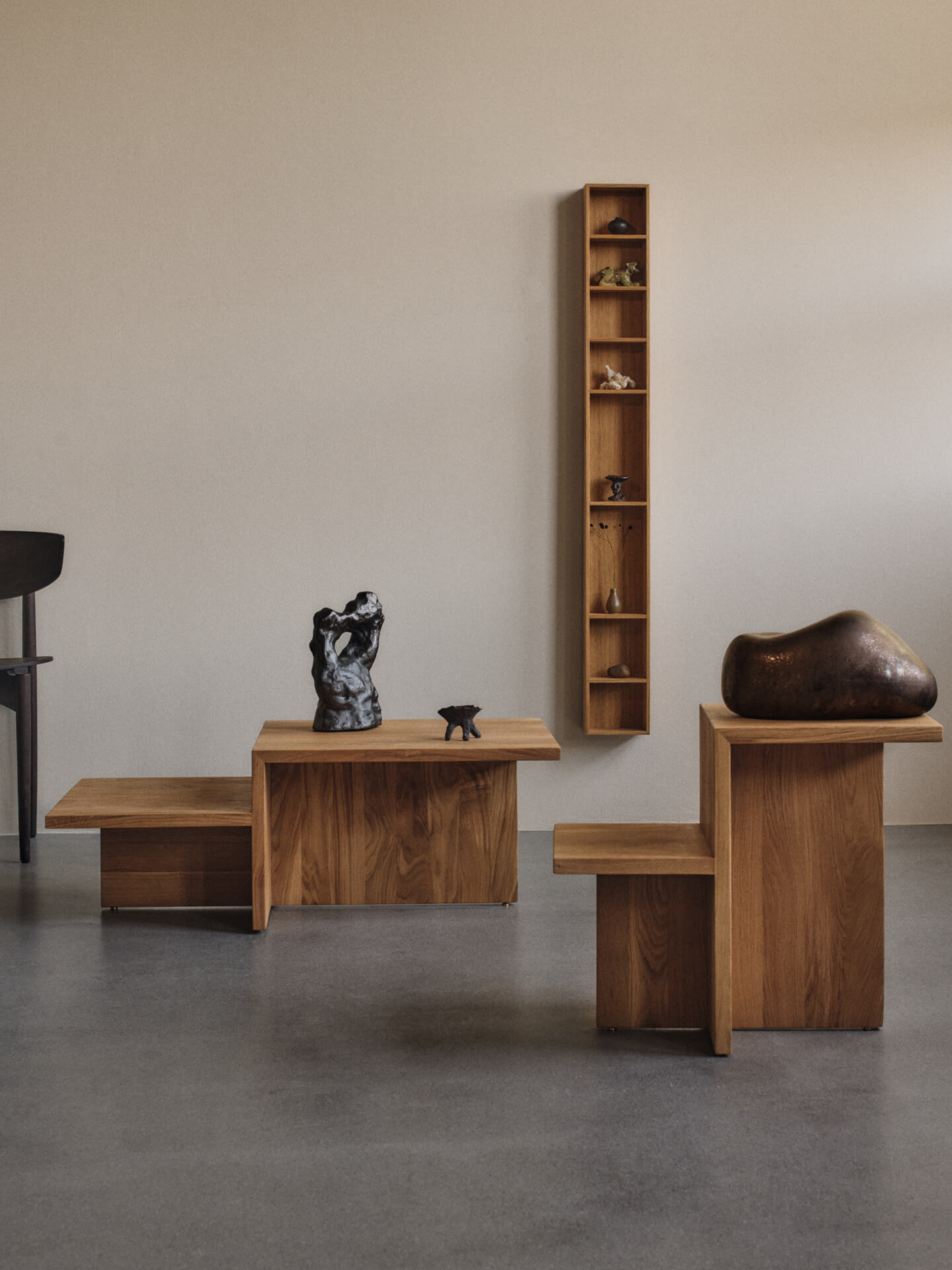 Ferm Living Distinct Side Table - Natural Oak