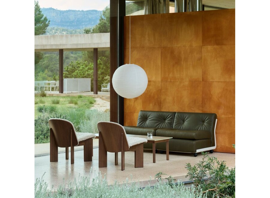 // Amanta 1 seater // Anthracite shell / Upholstery Turf Blue black