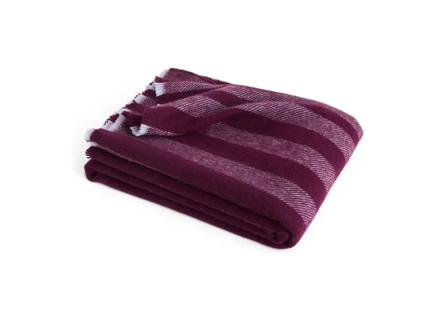 Duo Throw // W130 x L180 / Plum