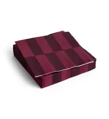 HAY Pattern Napkins // Set of 20 / Dinner / Bordeaux and wine