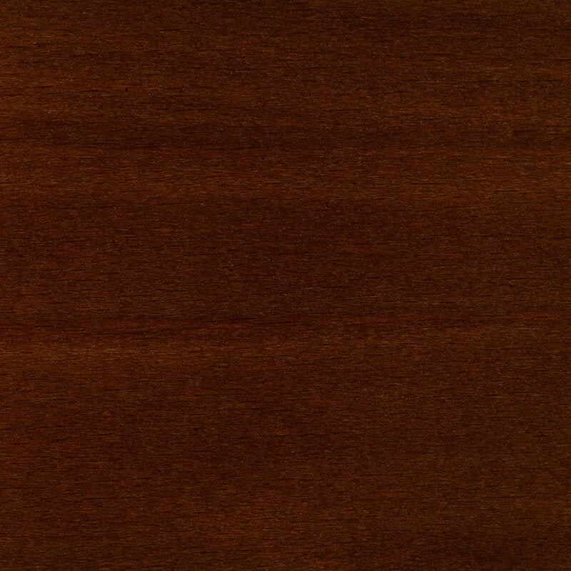 HAY Rey Coffee Table // Ø66,5 x H32 / Umber brown water-based lacquered beech