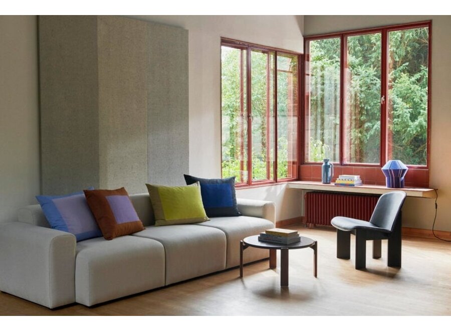 Rey Coffee Table // Ø66,5 x H32 / Umber brown water-based lacquered beech