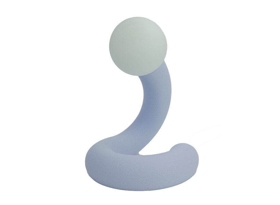 EMIL ROBBRECHT // BIG BOA LAMP / VIOLET