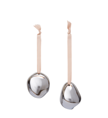 Ferm Living Bellure Baubles - Set of 2 - Silver