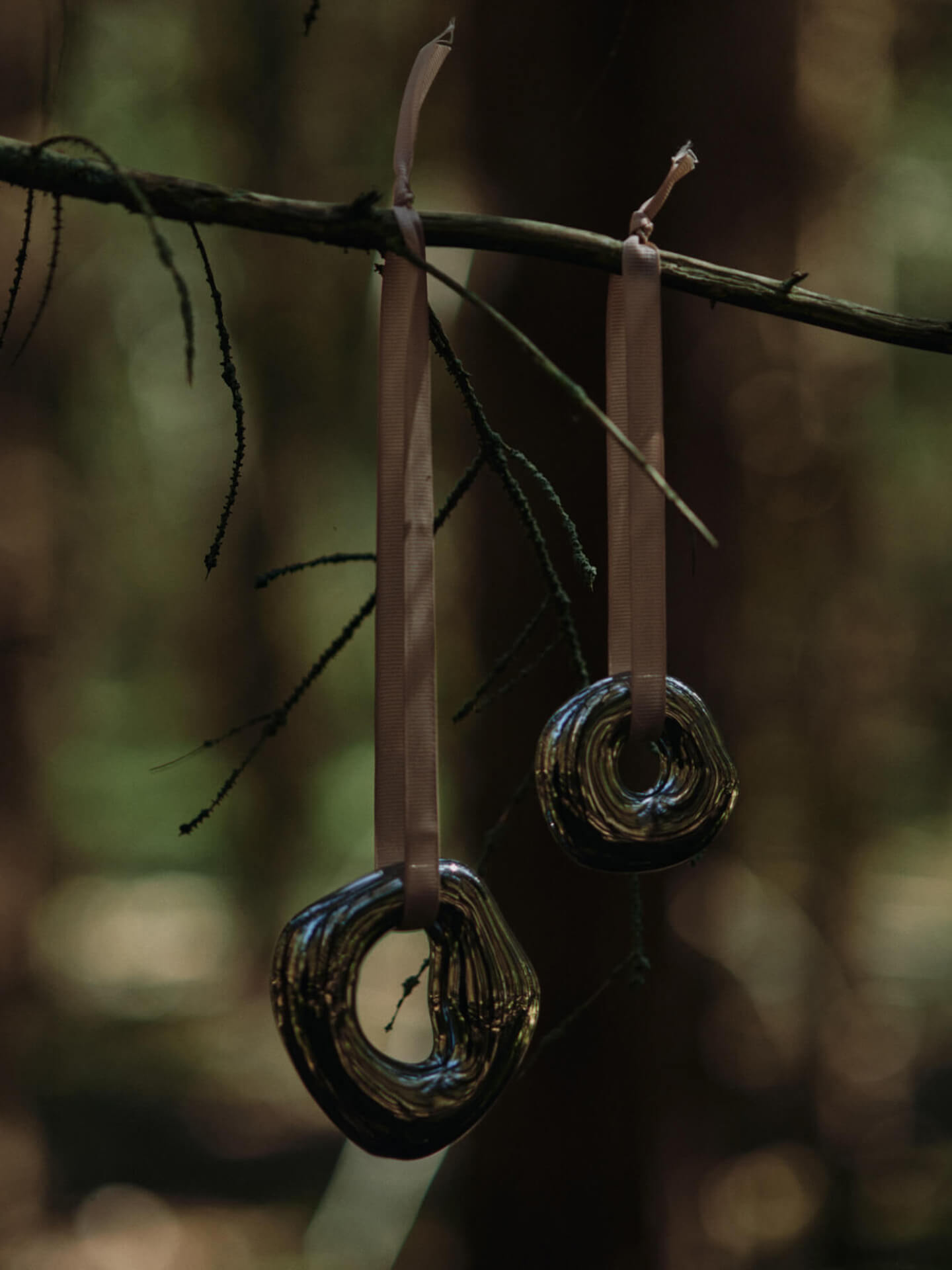 Ferm Living Orrith Ornaments - Set of 2 - Silver