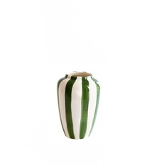 Val Pottery Val Pottery // Funky Flower XXL / Donkergroen / H30cm