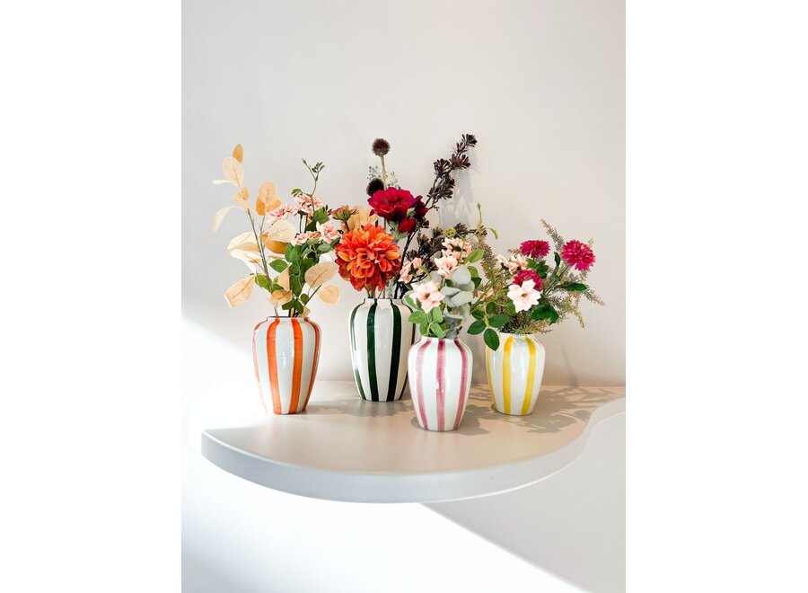 Funky flower // XXL / Donkergroen / H30cm