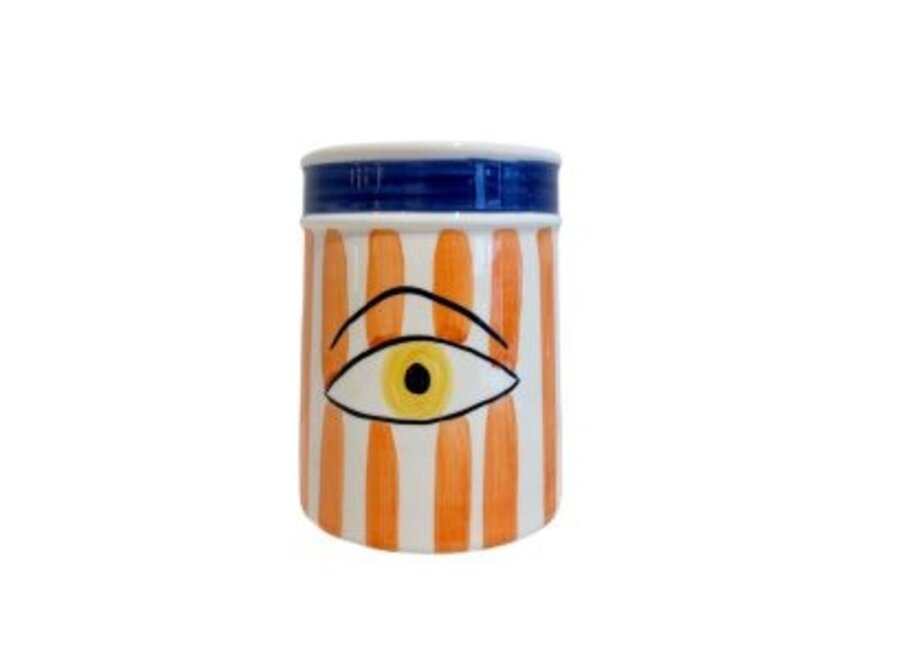 Val Pottery // Wine chiller / oranje / D15