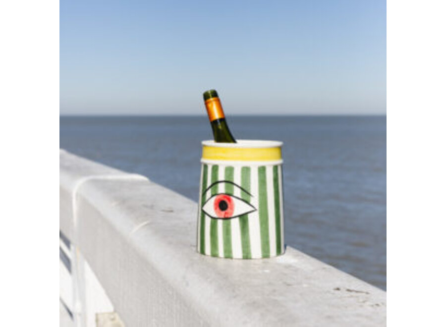 Val Pottery // Wine chiller / oranje / D15