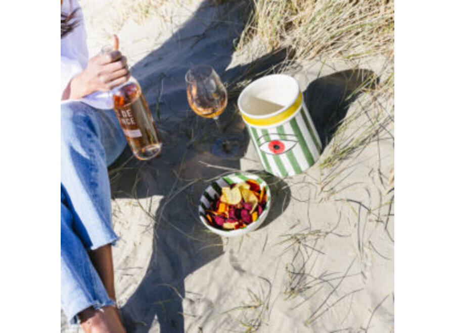 Val Pottery // Wine chiller / oranje / D15