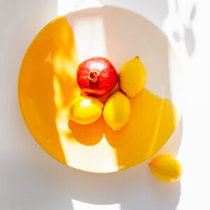 Val Pottery Val Pottery // Fruit Feast / Dark Orange Splash / D35,6 cm