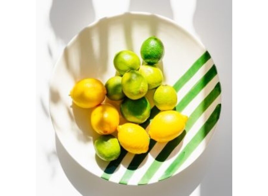 Val Pottery // Fruit Feast / Dark Orange Splash / D35,6 cm