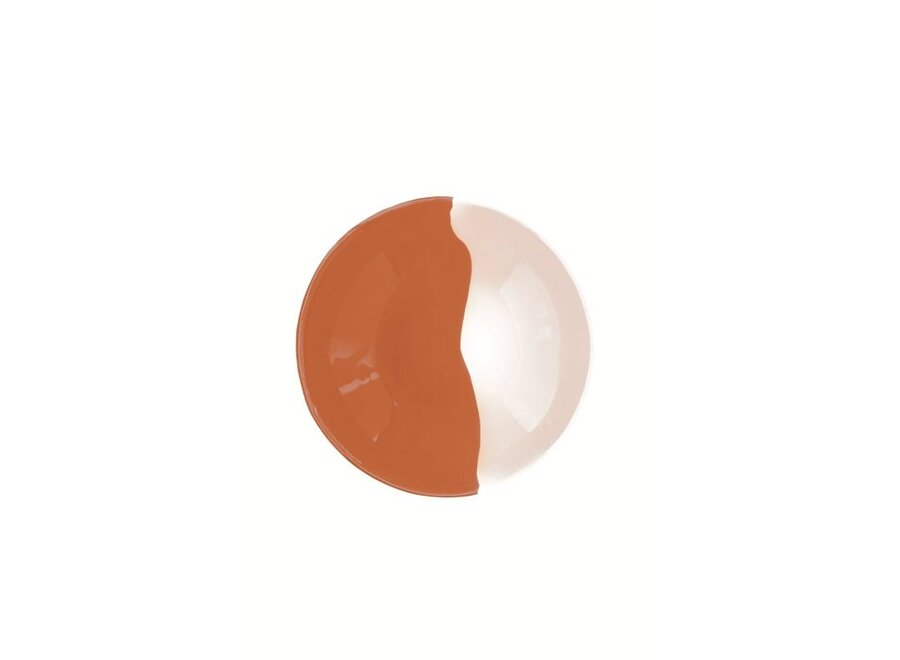 Val Pottery // Fruit Feast / Dark Orange Splash / D35,6 cm