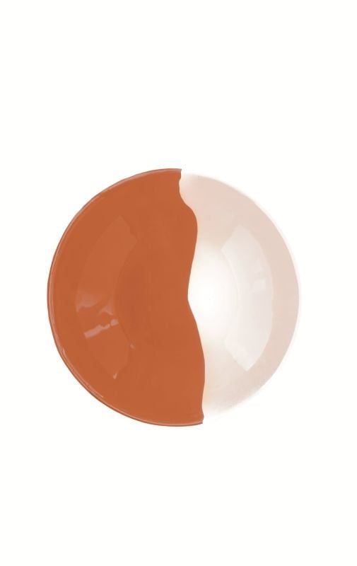 Val Pottery Val Pottery // Fruit Feast / Dark Orange Splash / D35,6 cm