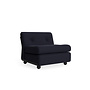 // Amanta 1 seater // Anthracite shell / Upholstery Turf Blue black