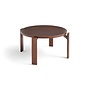 Rey Coffee Table // Ø66,5 x H32 / Umber brown water-based lacquered beech