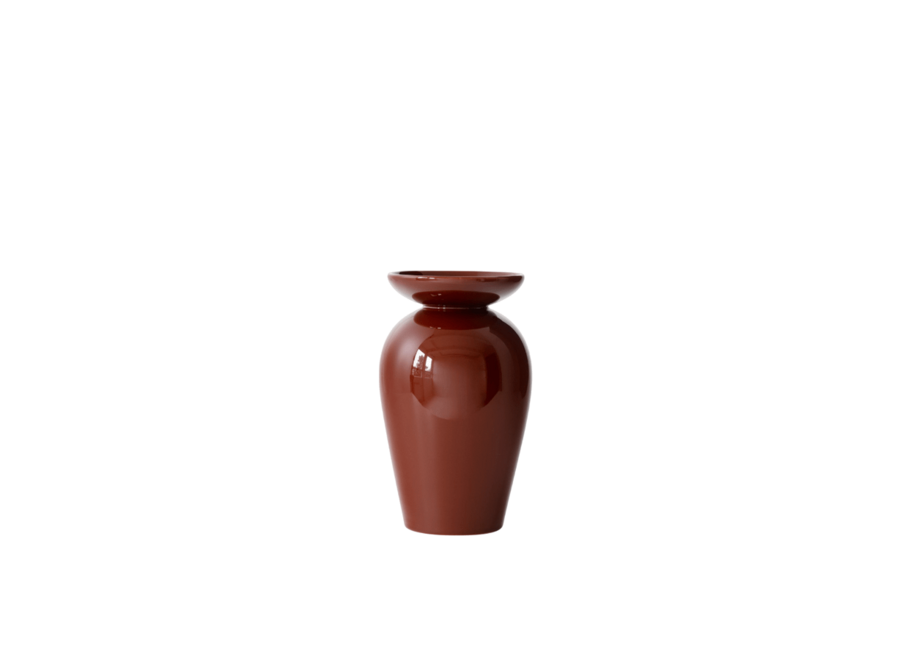 Jaime Hayon Momento vase // Red brown