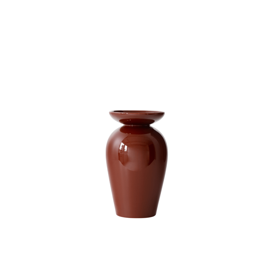 &Tradition Jaime Hayon Momento vase // Red brown
