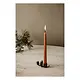 Ferm Living Forest candle holder  // Black brass