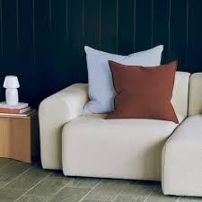 HAY HAY // LINEN CUSHION /60 x 60 / LIGHT BLUE