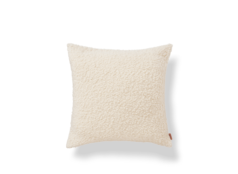 FERM LIVING // MOOR CUSHION / 50 x 50 / OFF-WHITE