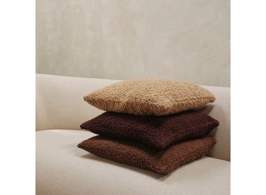 FERM LIVING // MOOR CUSHION / 50 x 50 / OFF-WHITE