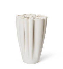 Ferm Living FERM LIVING // DEDALI VASE LARGE / H25,5 / OFF-WHITE