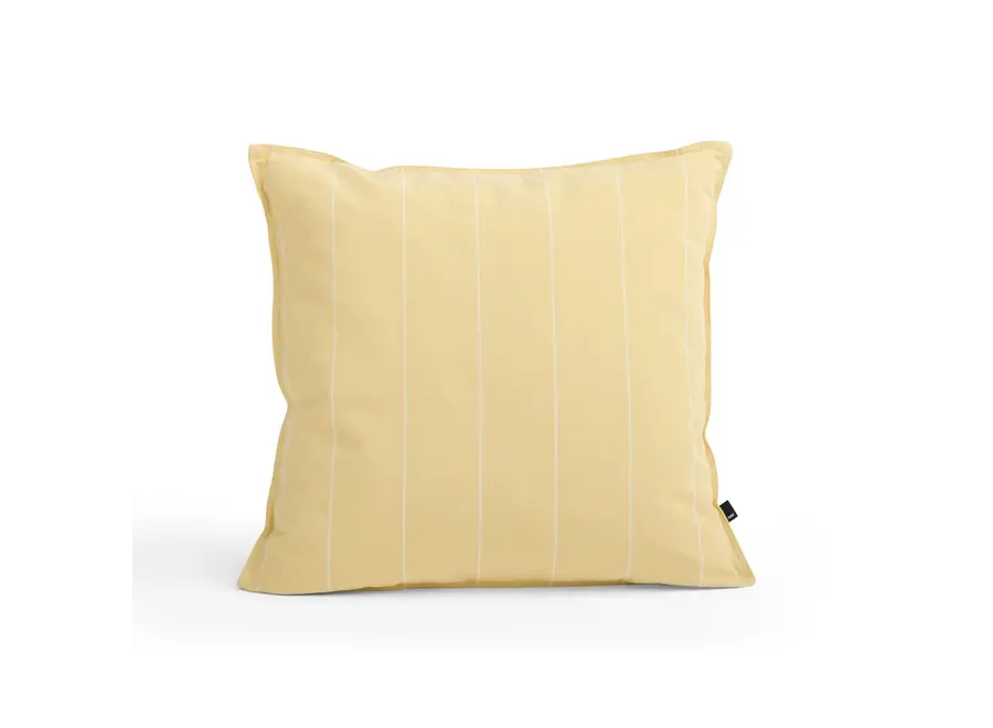 HAY // TERRAZZA CUSHION / YELLOW NARROW STRIPE / 60 x 60