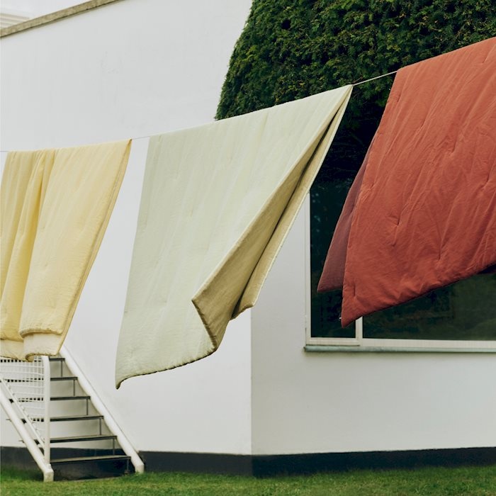 HAY HAY // AIR QUILT / SOFT YELLOW / 140 x 200