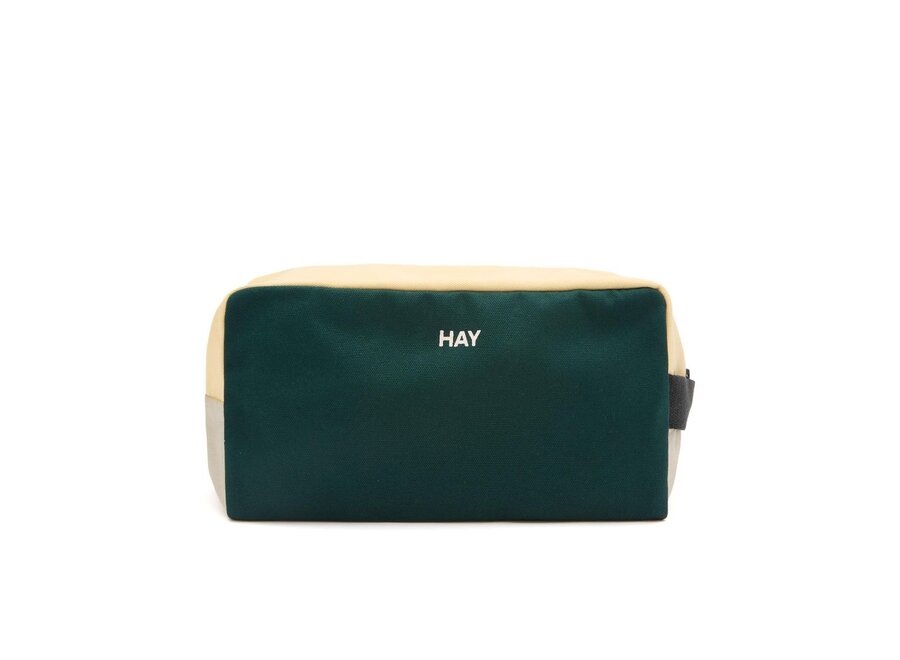 HAY // MULTI WASH BAG / MEDIUM / DARK GREEN MULTI