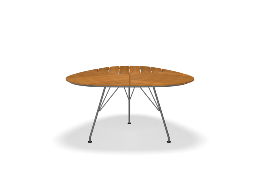 Leaf dining table // bamboo